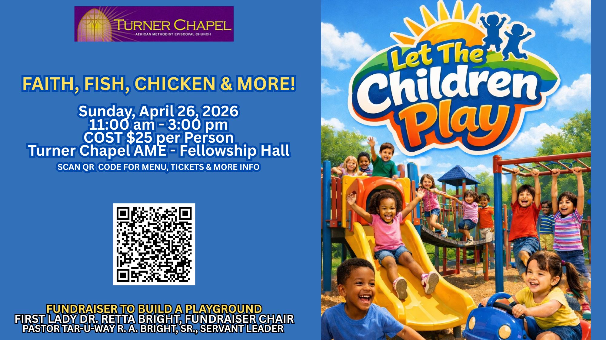 Faith, Fish, Chicken & more